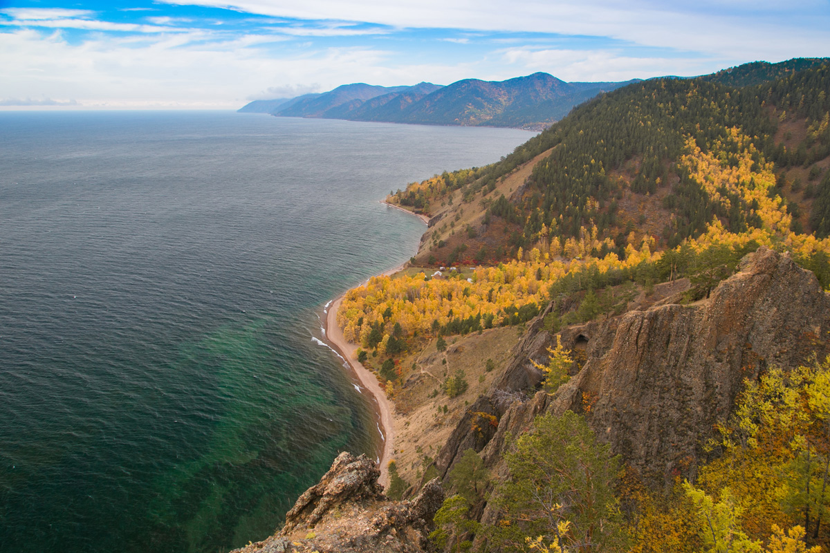 Осенние берега, фототуры на Байкал