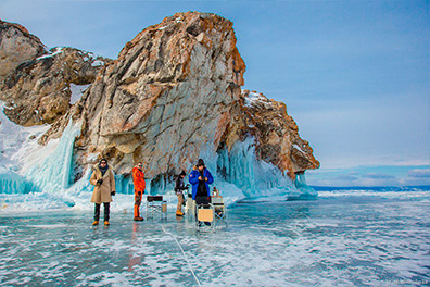 Пикник на льду, фототуры на Байкал